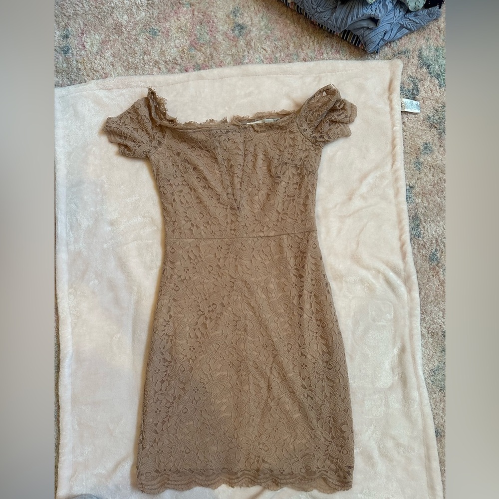Off the shoulder dress